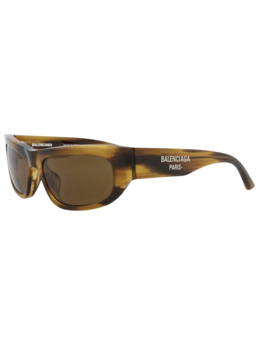 New Balenciaga Women's Sunglasses Square Rectangle Recycled Acetate Frame Unisex